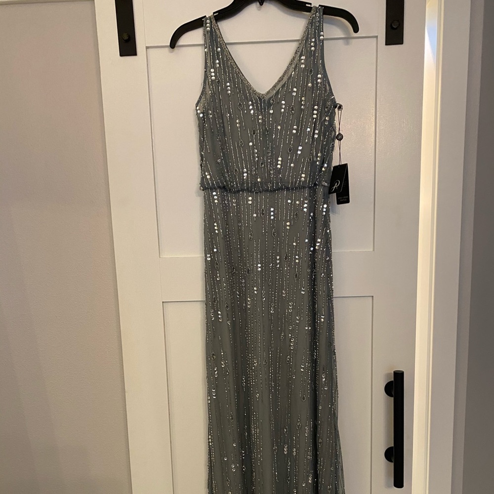 BRAND NEW WITH TAGS Adrianna Papell beaded gown